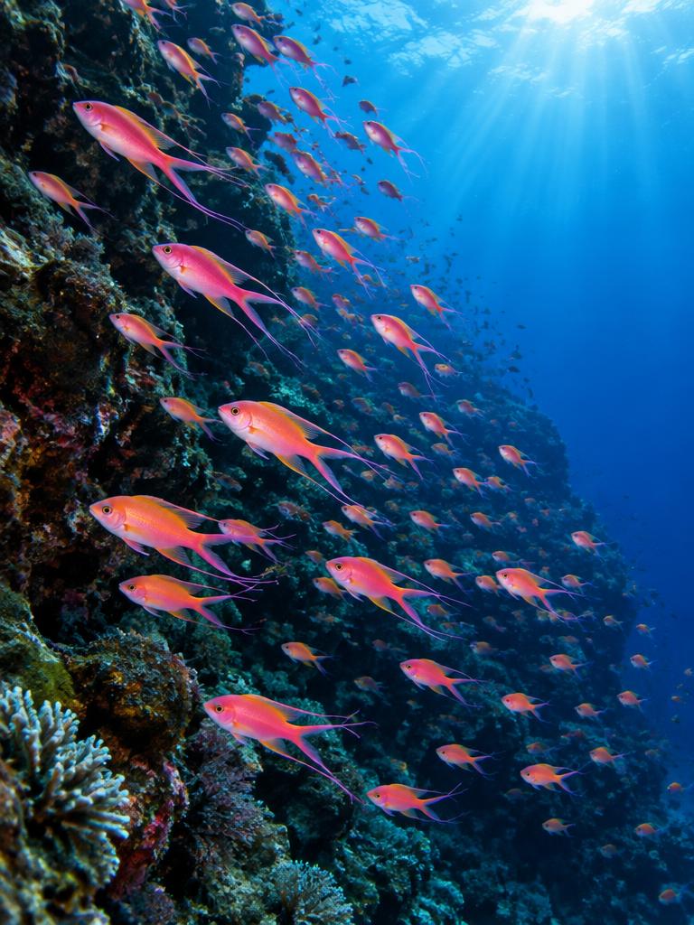 Anthias Blossom Wall