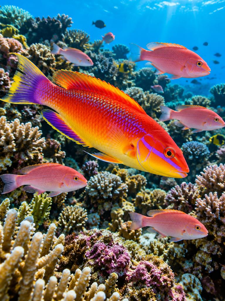Flame Wrasse Sunrise