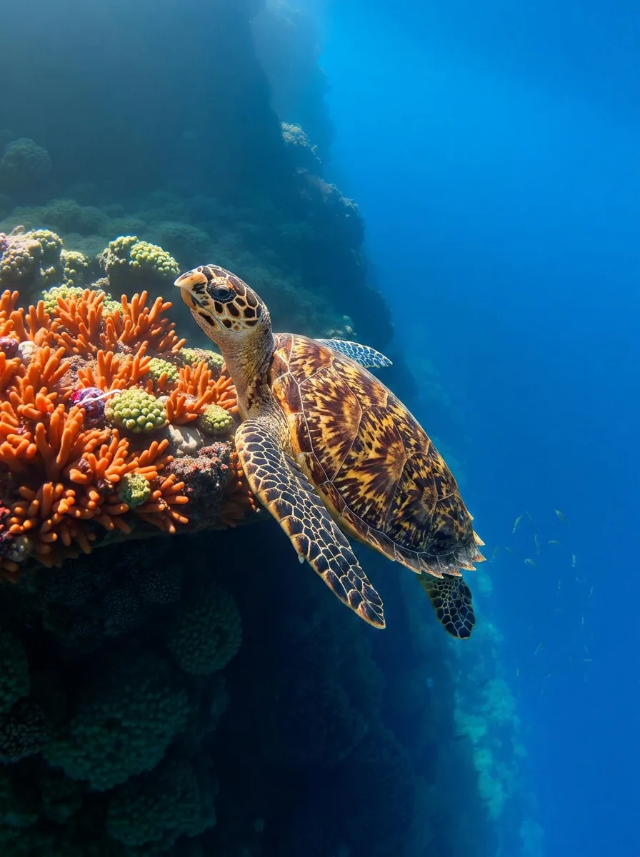 Hawksbill on the Ledge