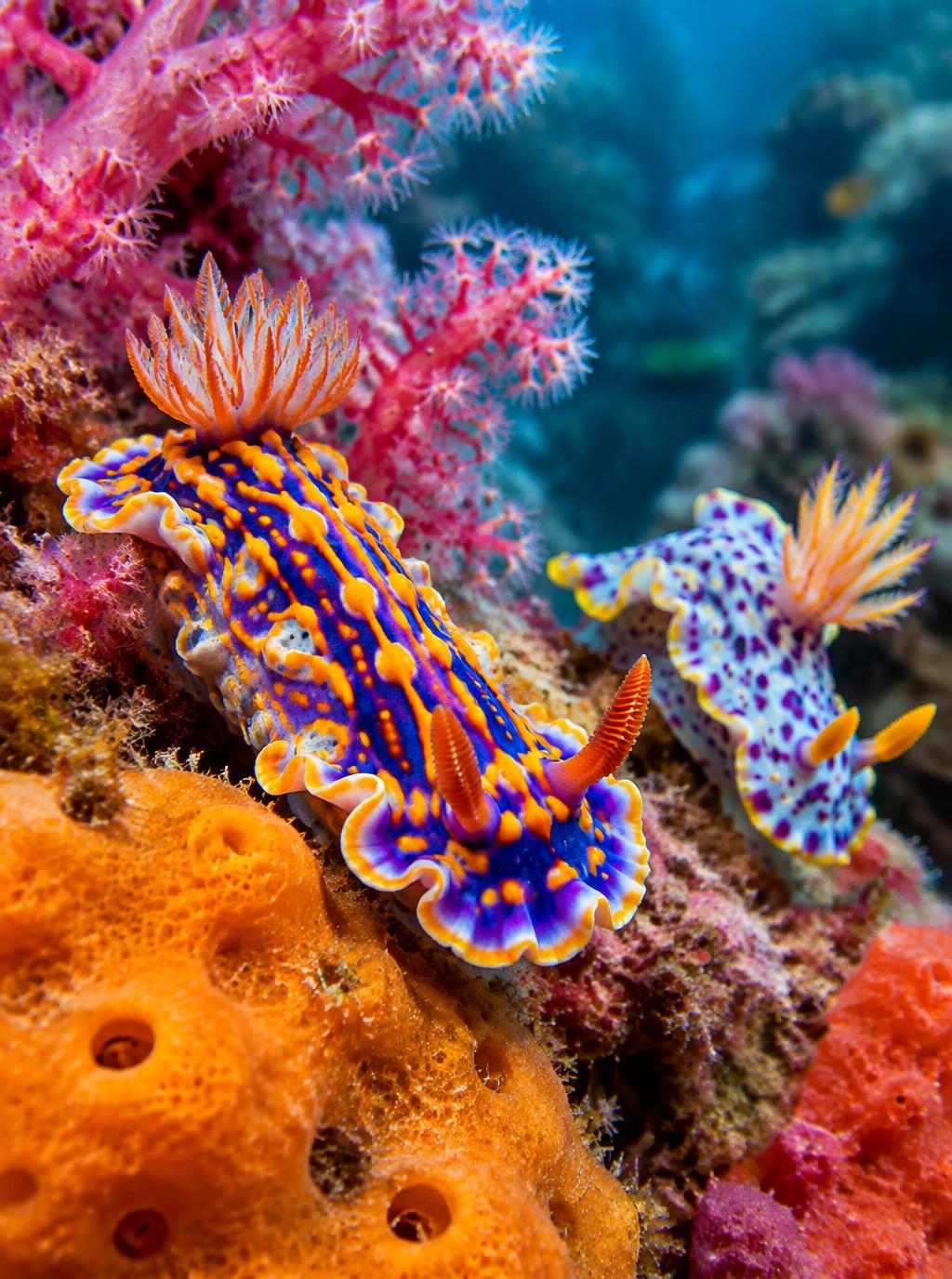 Painted Nudibranchs