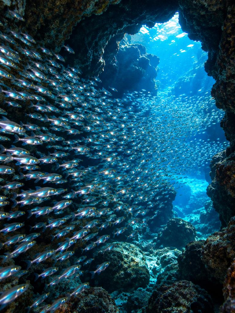 Glass Fish Cave