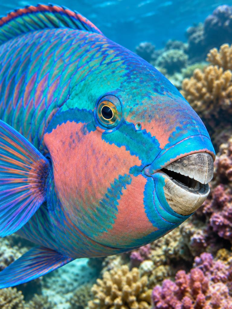 Parrotfish Portrait