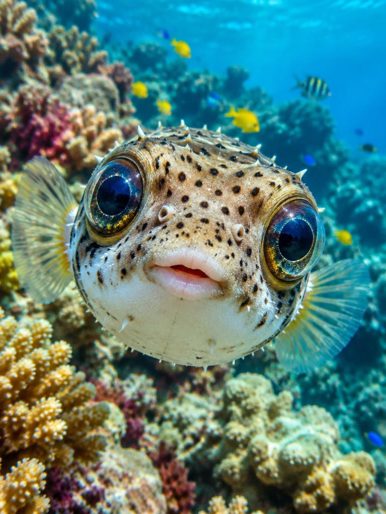 Pufferfish Face
