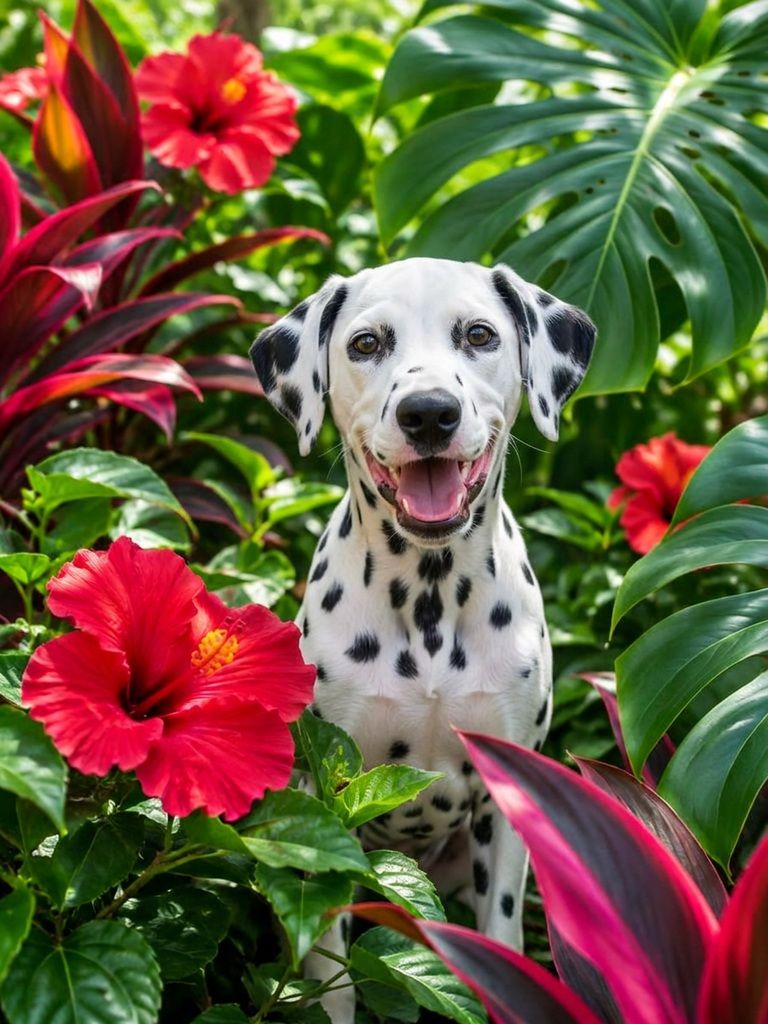 Tropical Garden Pup