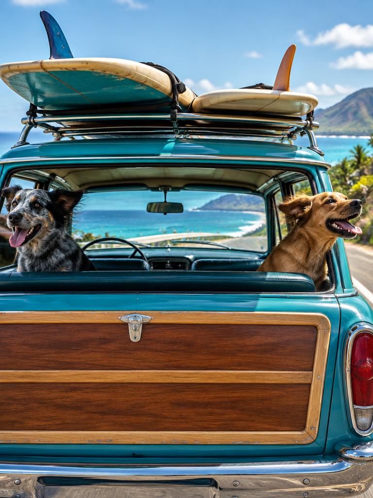 Beach-Bound Best Friends