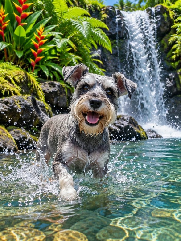 Waterfall Pup