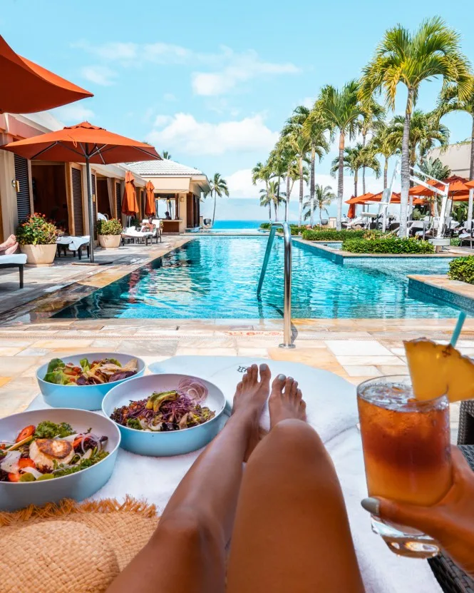 Poolside
