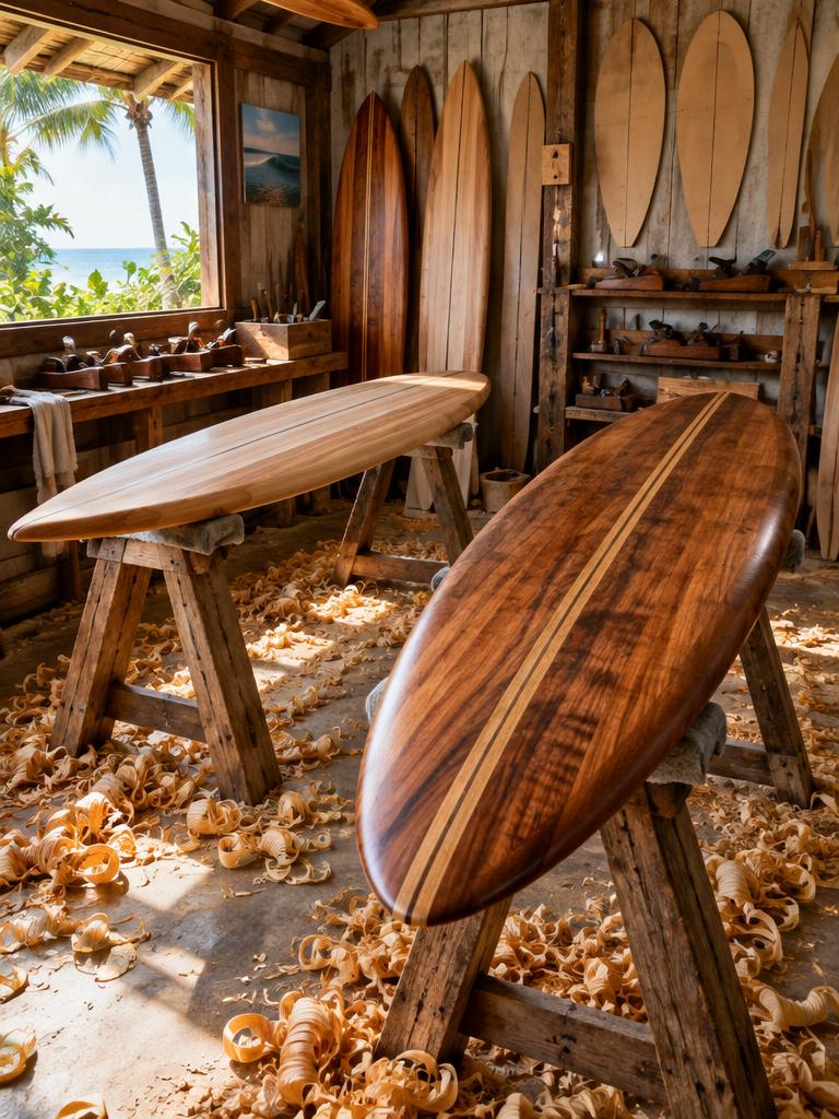 Wood, Water, and Shape