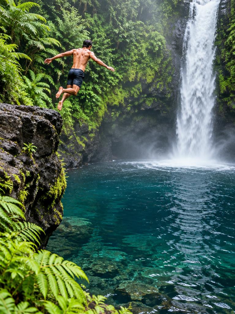 Leap into the Falls