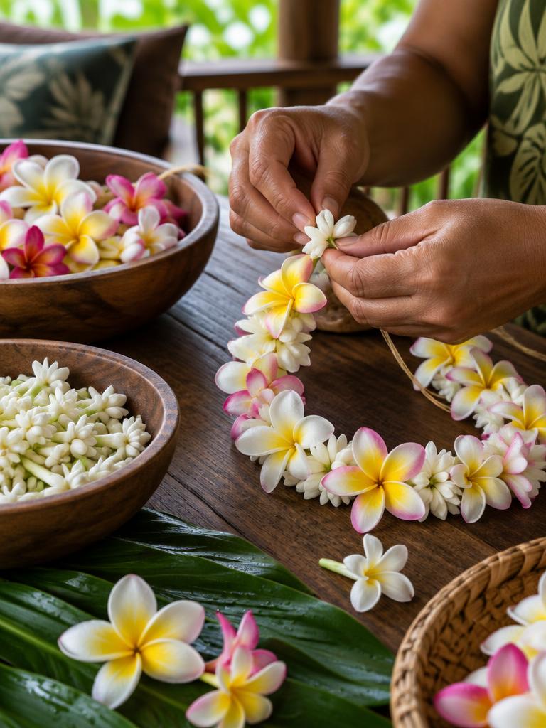 Lei on the Lānai