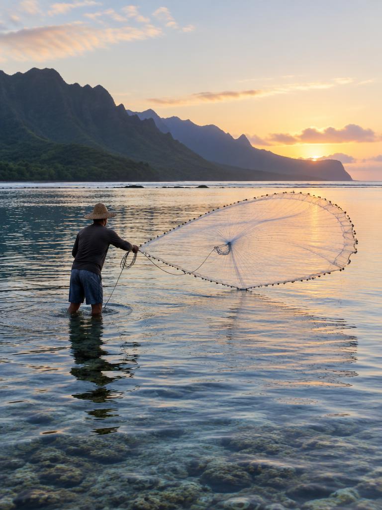 Throw Net at Dawn
