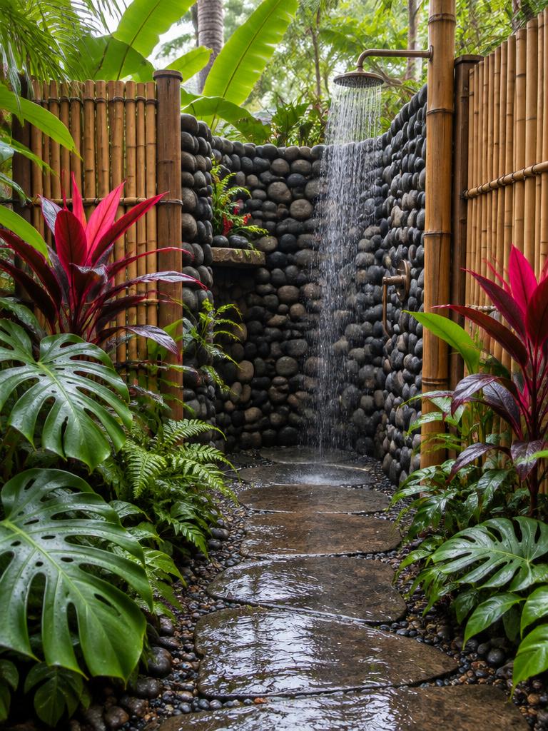 River-Stone Shower