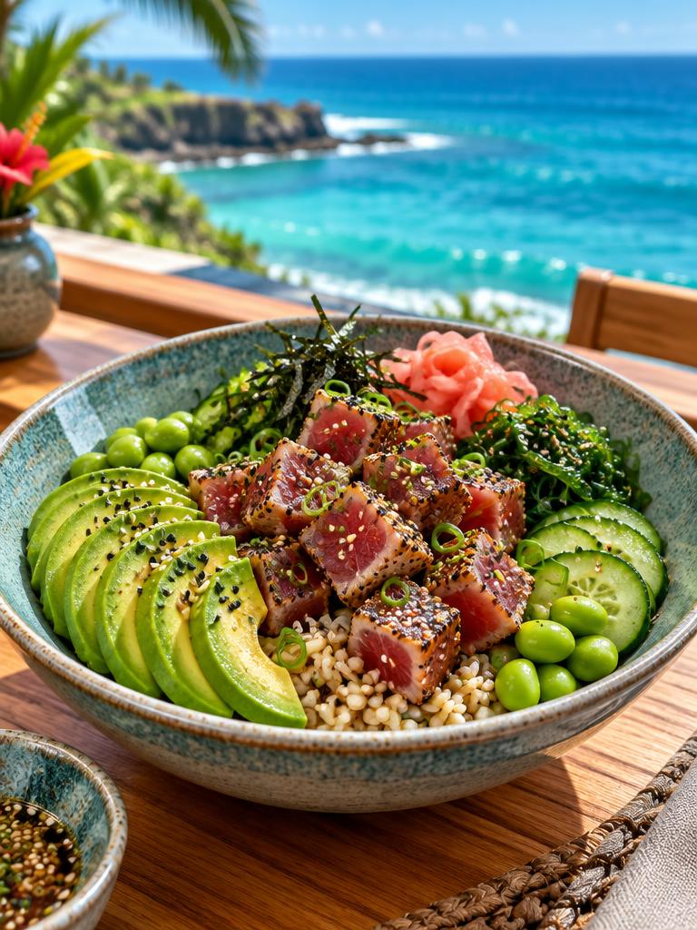 Seared Ahi Poke Bowl