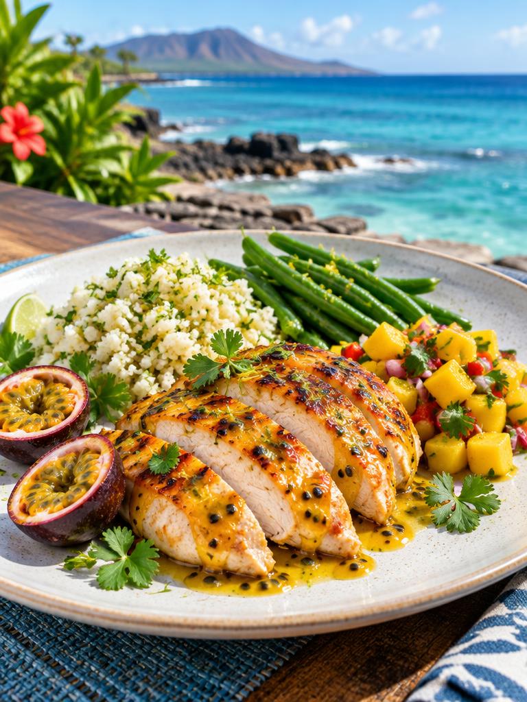 Lilikoʻi-Glazed Chicken