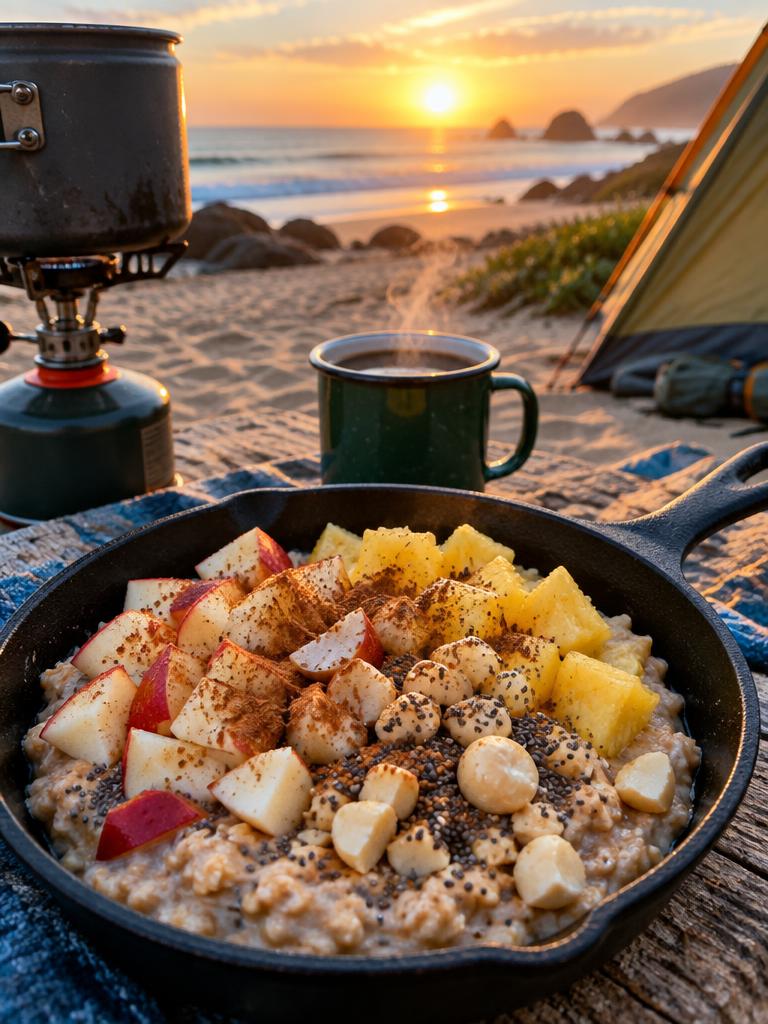 Sunrise Pineapple Camp Oatmeal