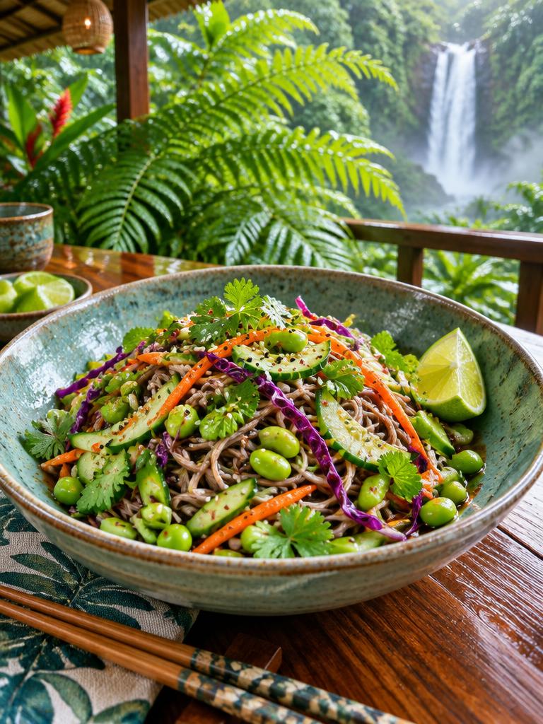 Jungle Soba Rainbow Salad
