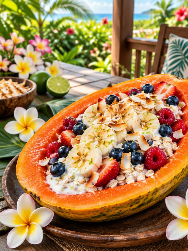 Papaya Porch Oats