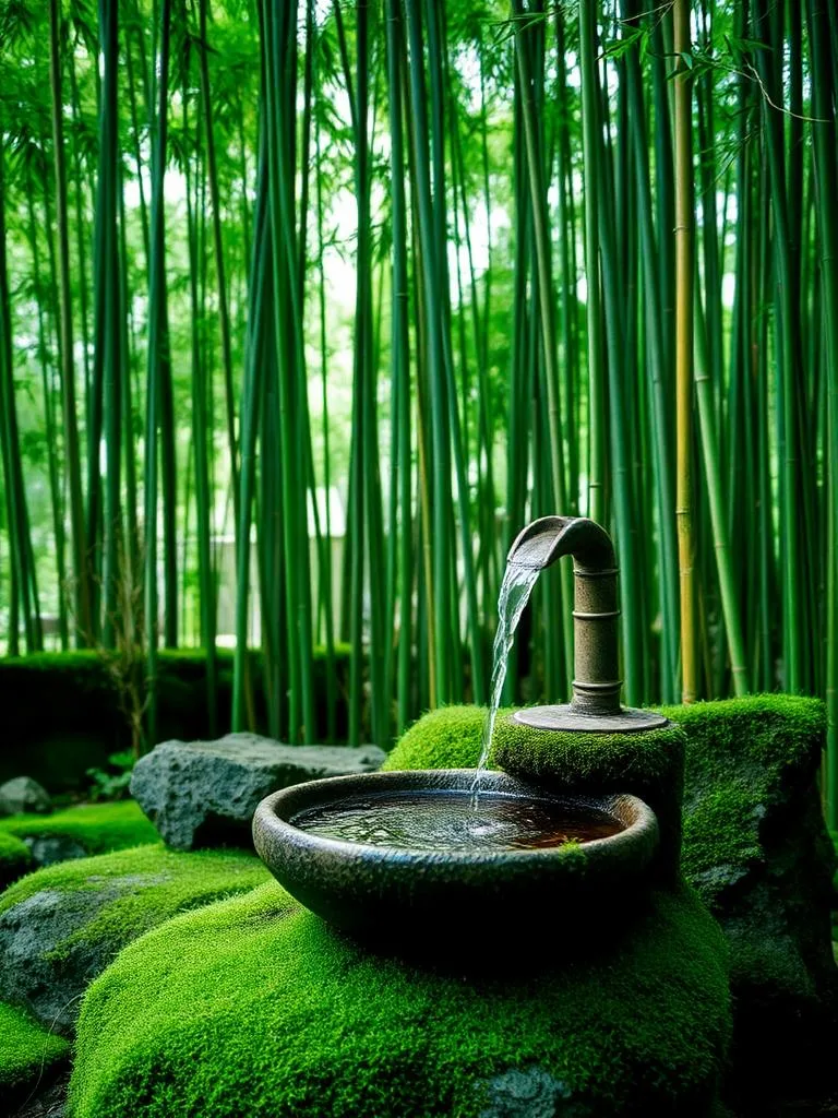 Bamboo Spout