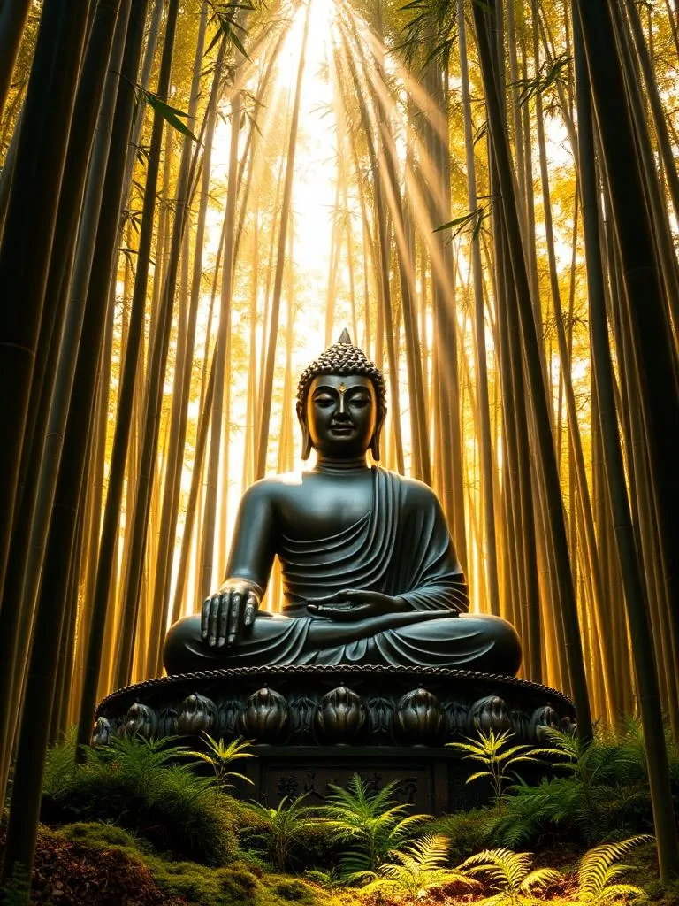 Light Through Bamboo