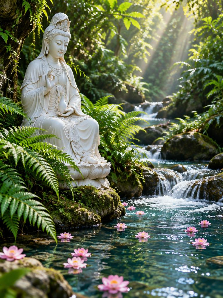 Blossoms on the Stream