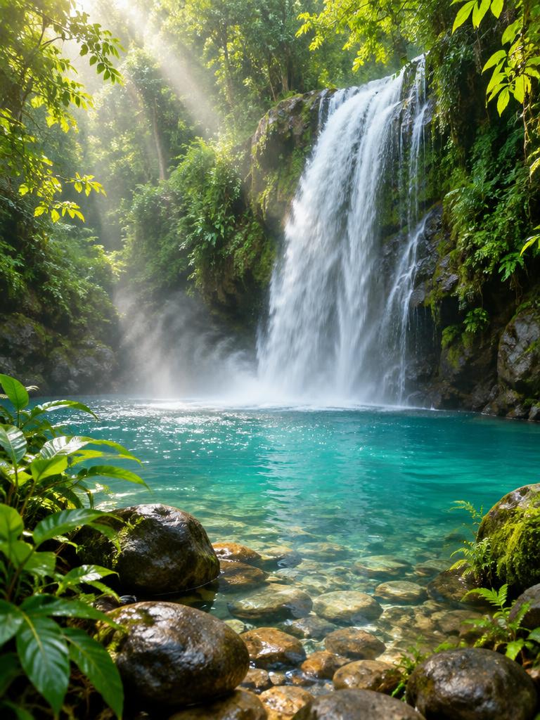 Falling Water, Still Pool