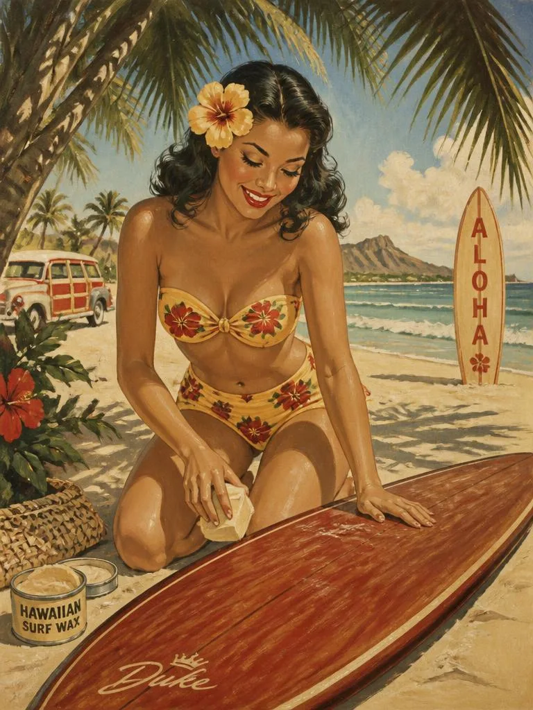 Waxing the Board