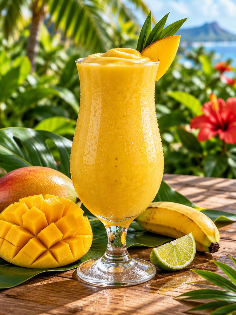 Mango-Banana Smoothie