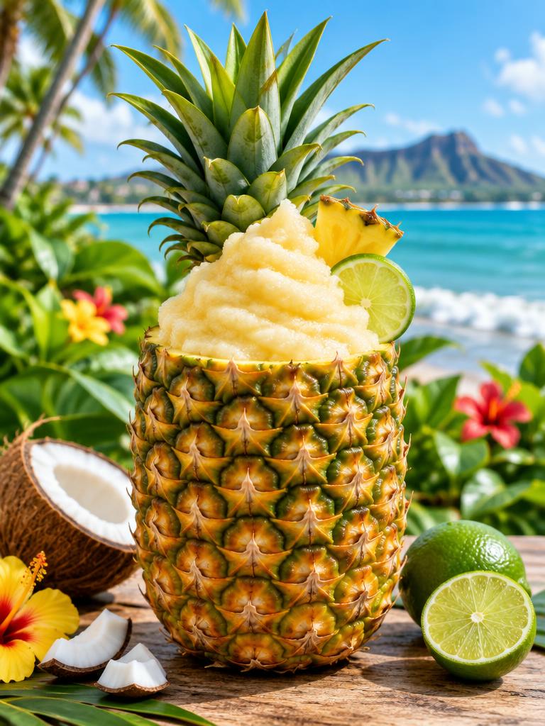 Pineapple Coconut Slush