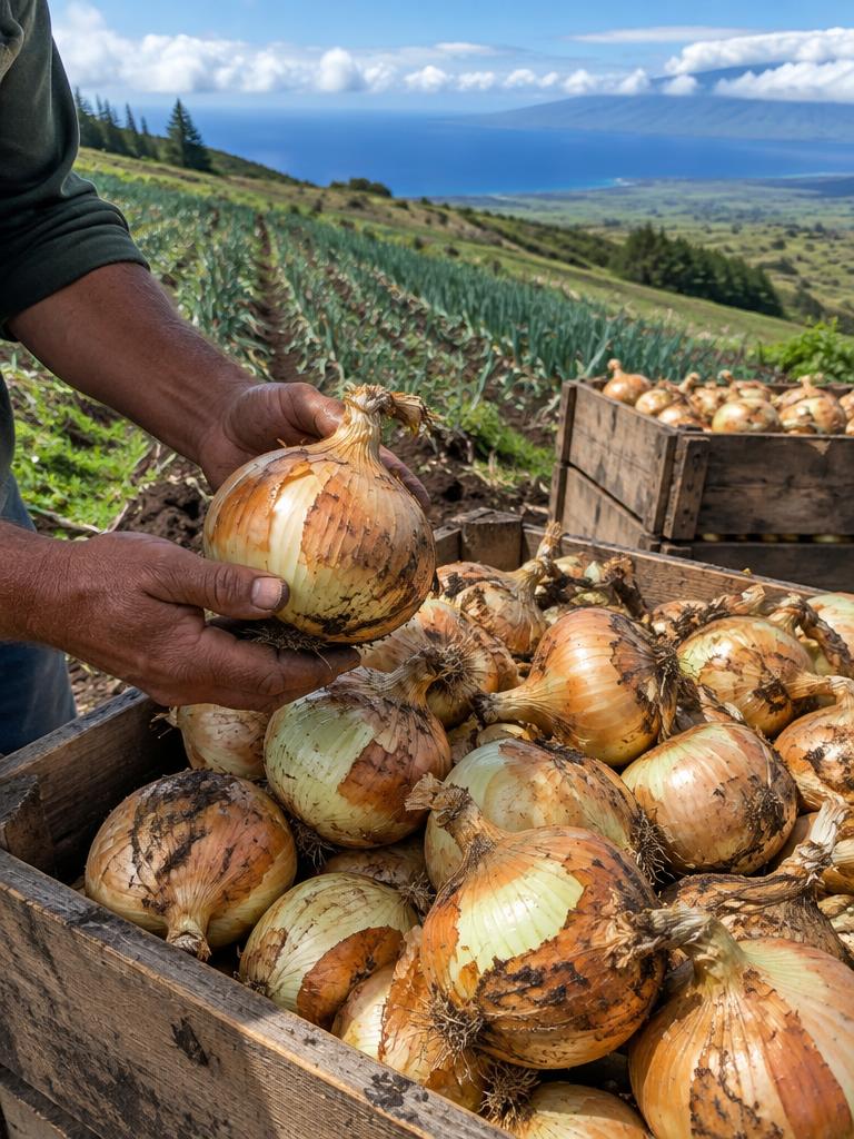 Kula Onion Harvest