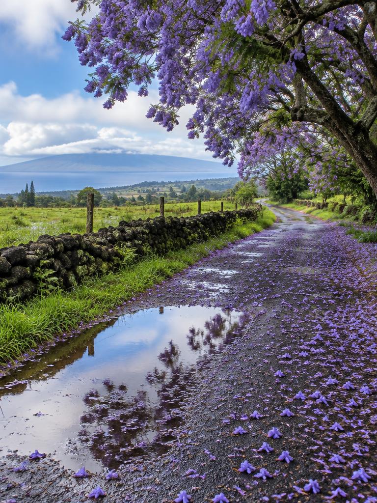 Jacaranda after Rain