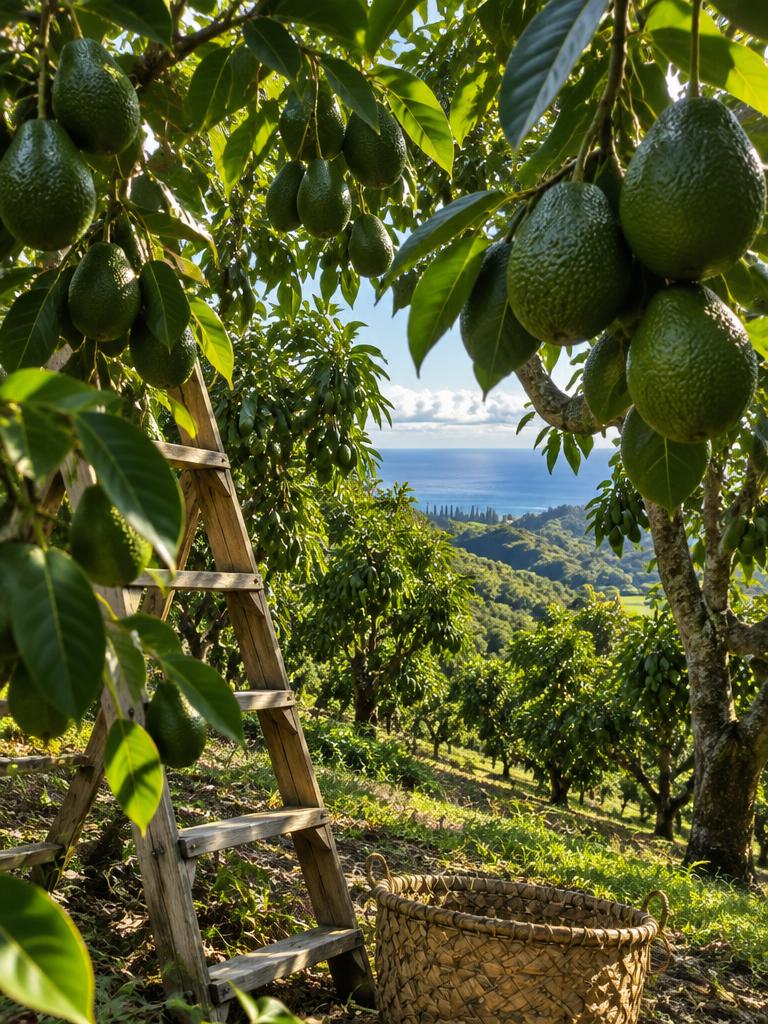Avocados on the Hillside