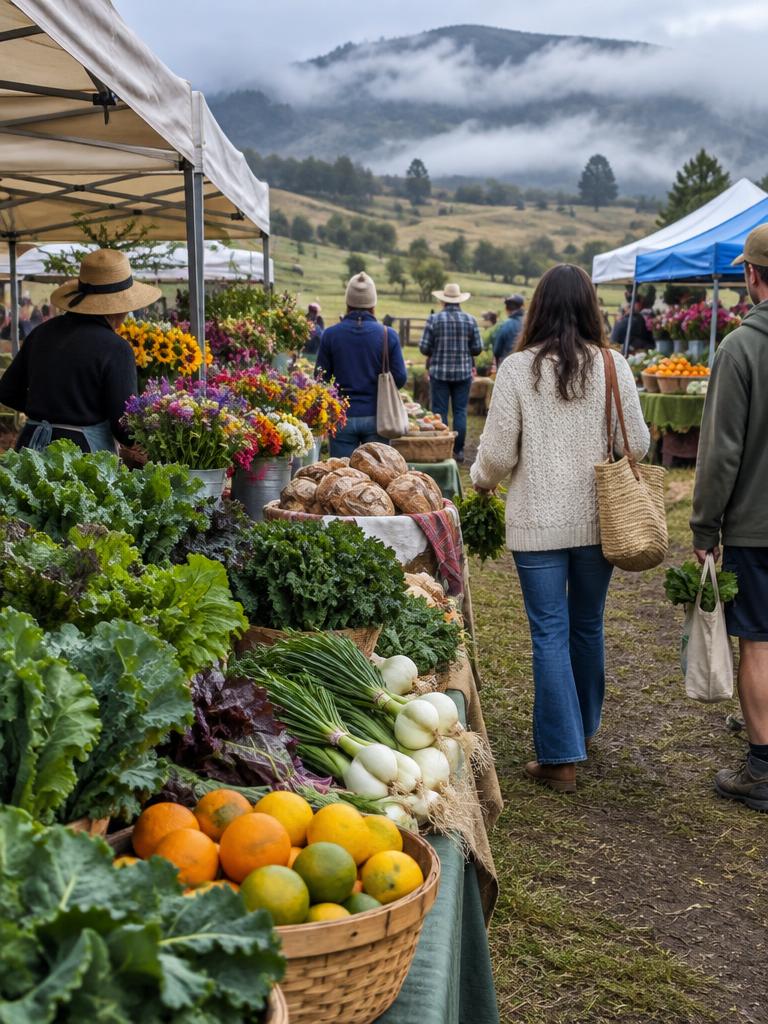 Kula Farmers Market Morning